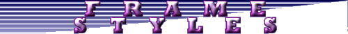 Frame Styles