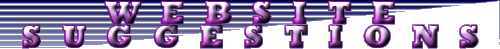 Website Suggestions